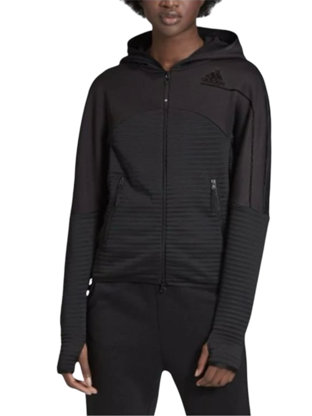 Adidas Z.N.E Cold.Rdy Athletic Black Jacket Women's Size XS